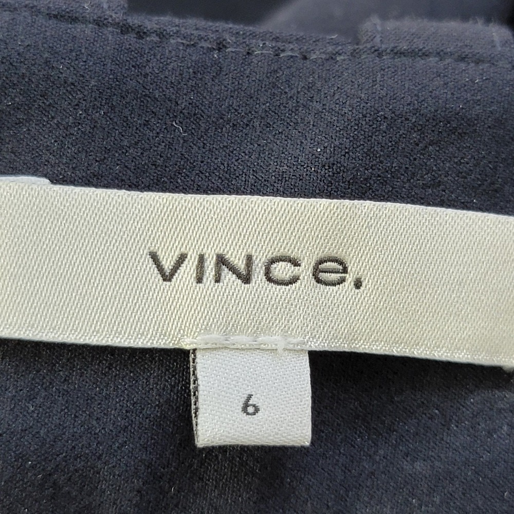 Vince Skinny Ankle Pants Womens 4‎ Blue Casual Career Minimalist Stretch - Picture 5 of 15